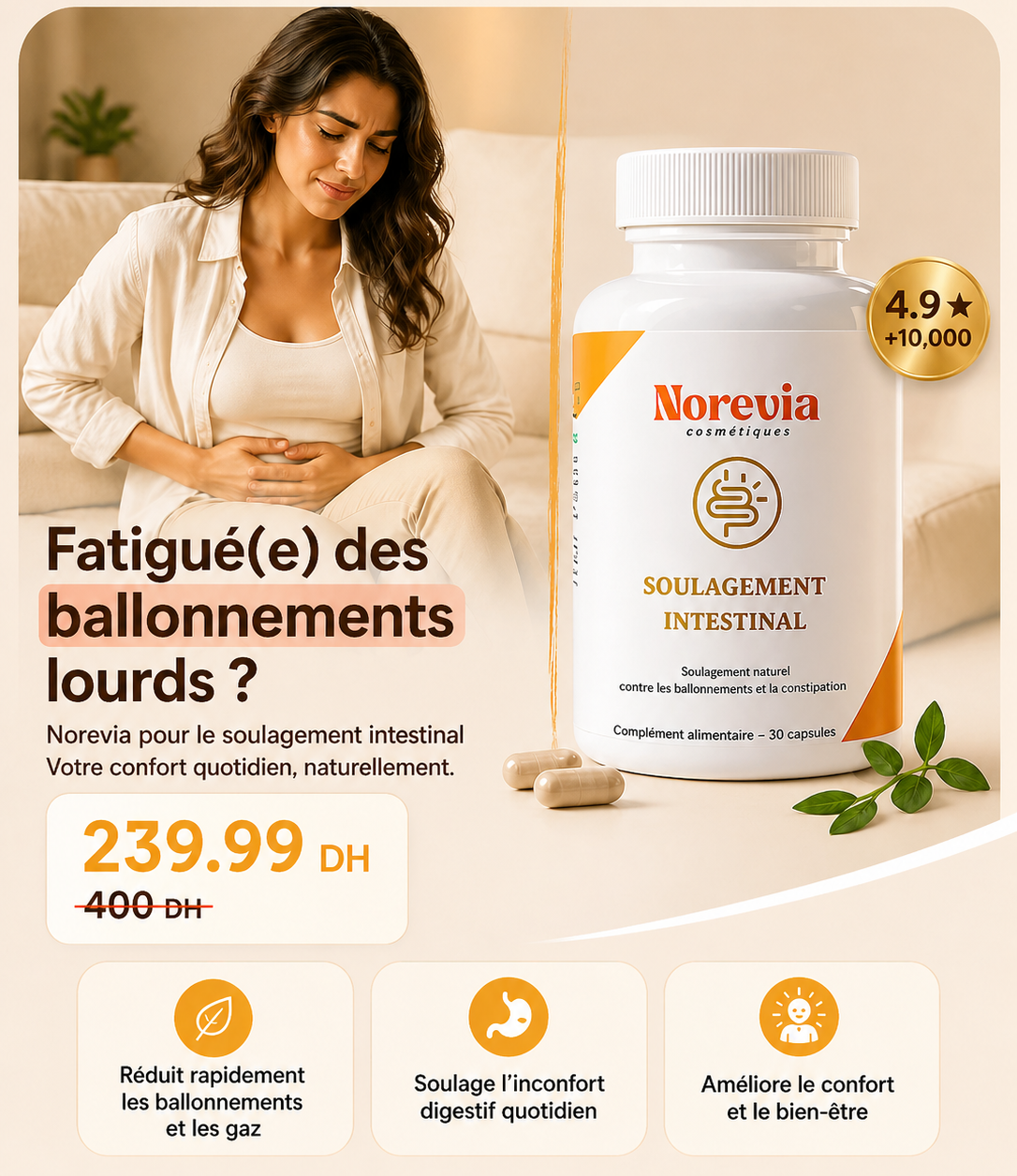 Soulagement intestinal